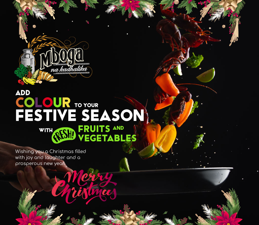 Mboga na Kadhalika Christmas campaign hero artwork